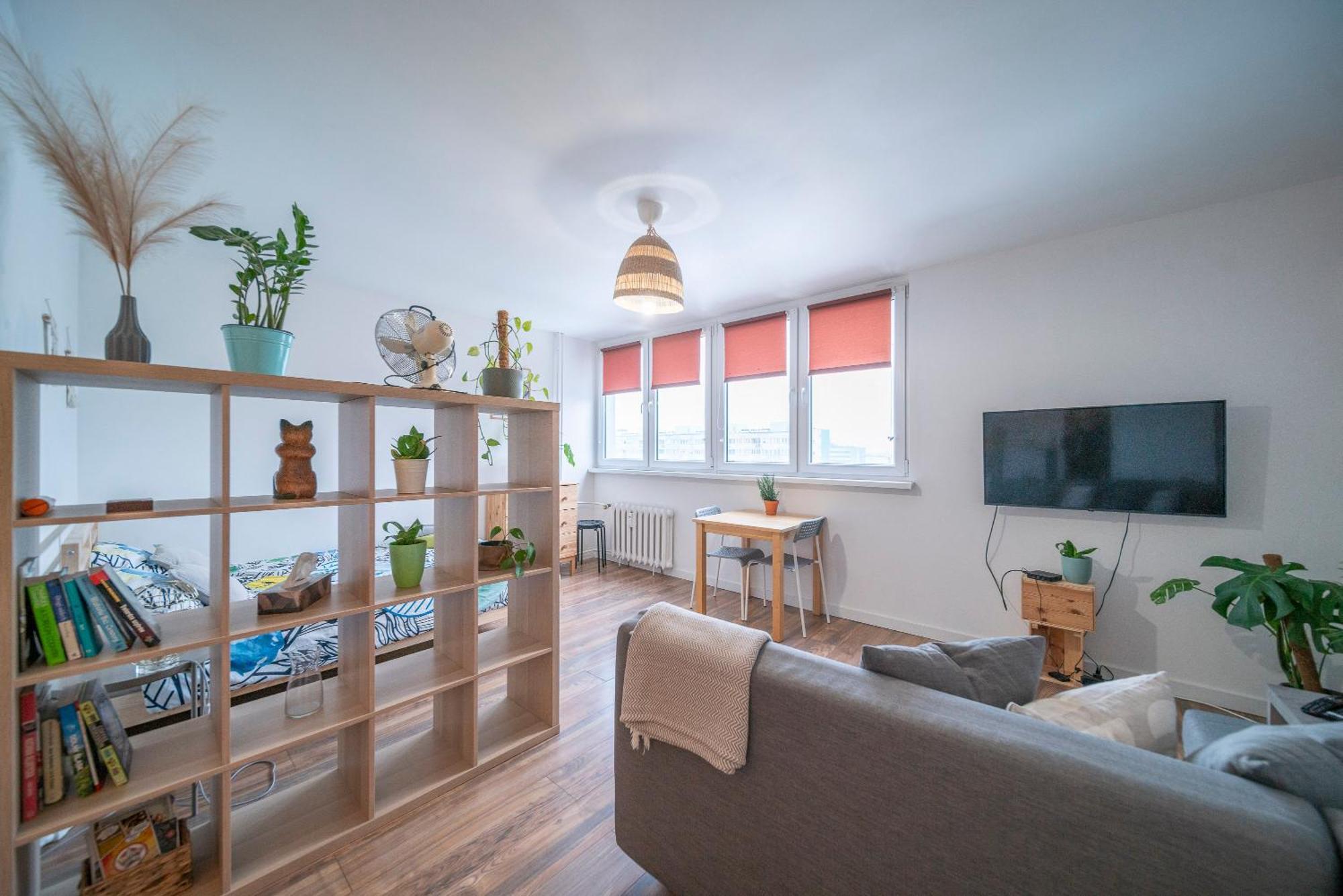 Apartmán 10Th Floor Studio In The City Center Of Vratislav Exteriér fotografie