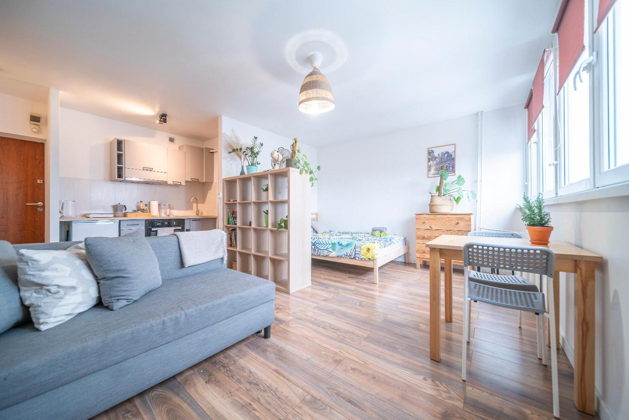 Apartmán 10Th Floor Studio In The City Center Of Vratislav Exteriér fotografie