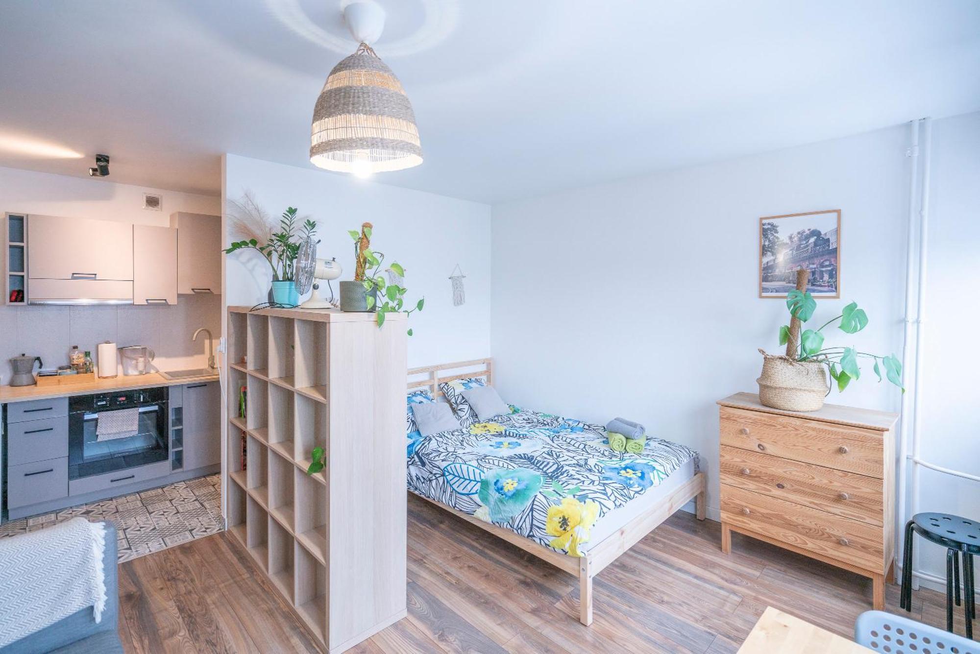 Apartmán 10Th Floor Studio In The City Center Of Vratislav Exteriér fotografie